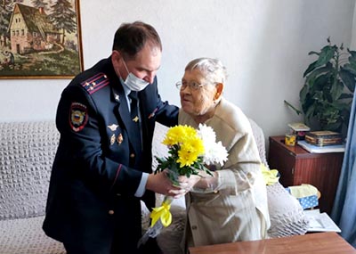 Mezhdurechensk pozdravlenie veterana