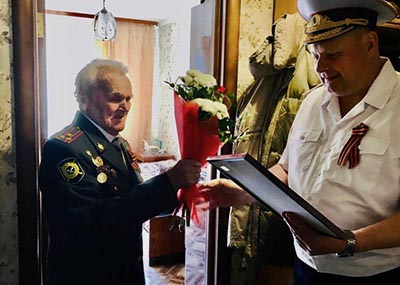 pozdravlenie uchastnika Velikoy Otechestvennoy voyny Nikolaya Rumyanceva1